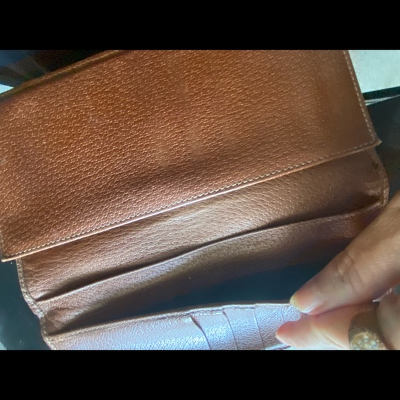 Gucci jean GG logo wallet/clutch added non Gucci chain . Long wallet - Picture 13 of 15